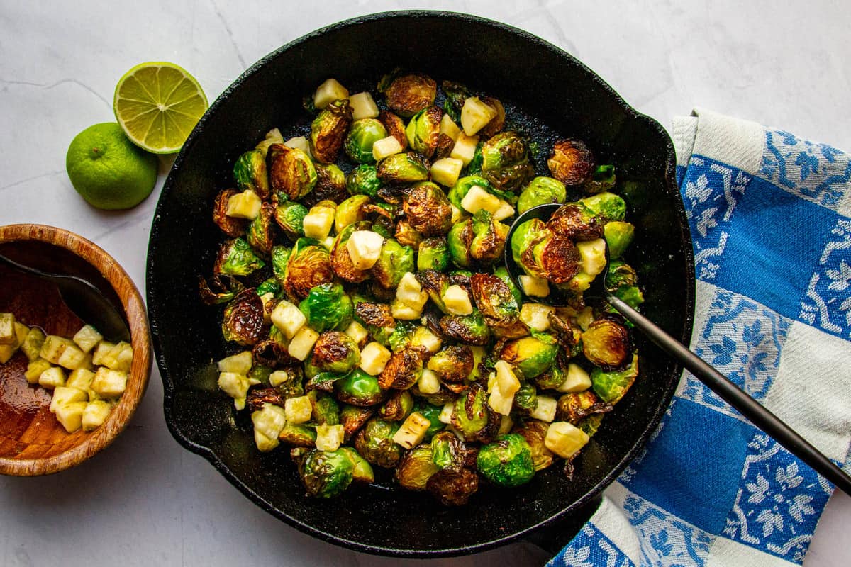 Crispy brussel sprouts-6