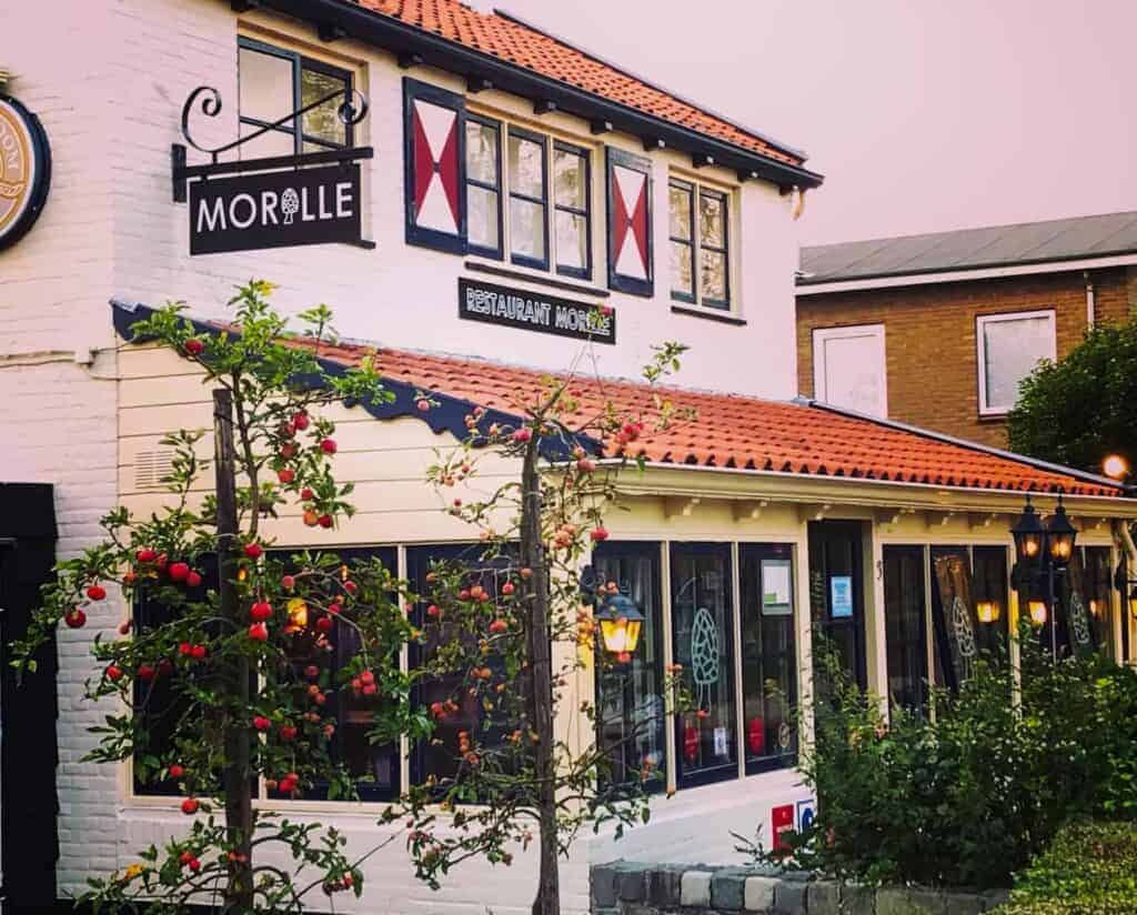 Restaurant Morille in Middelburg, Zeeland.