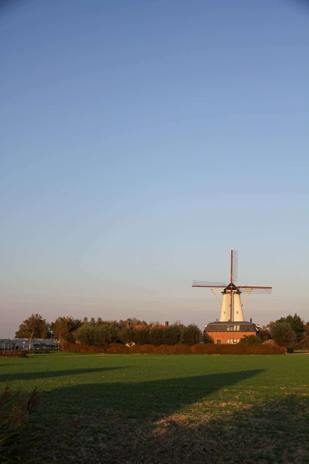 A windmill in Zeeland, the Netherlands.
