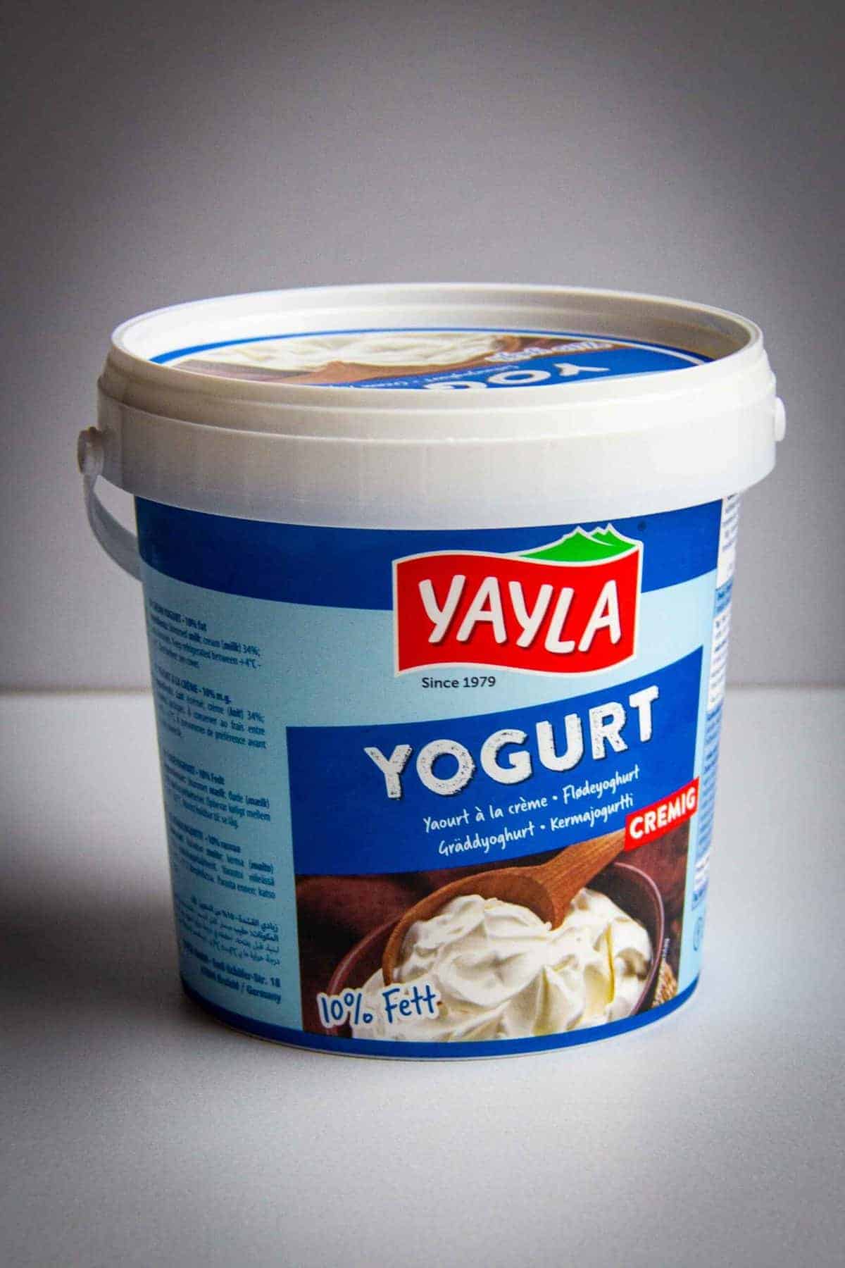 10% turkish high fat yoghurt