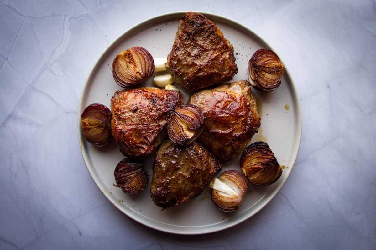 Guinness Braised Beef Cheeks Braised & Deglazed