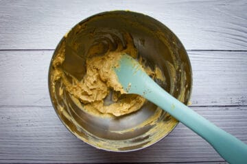 Umami butter in the bowl.