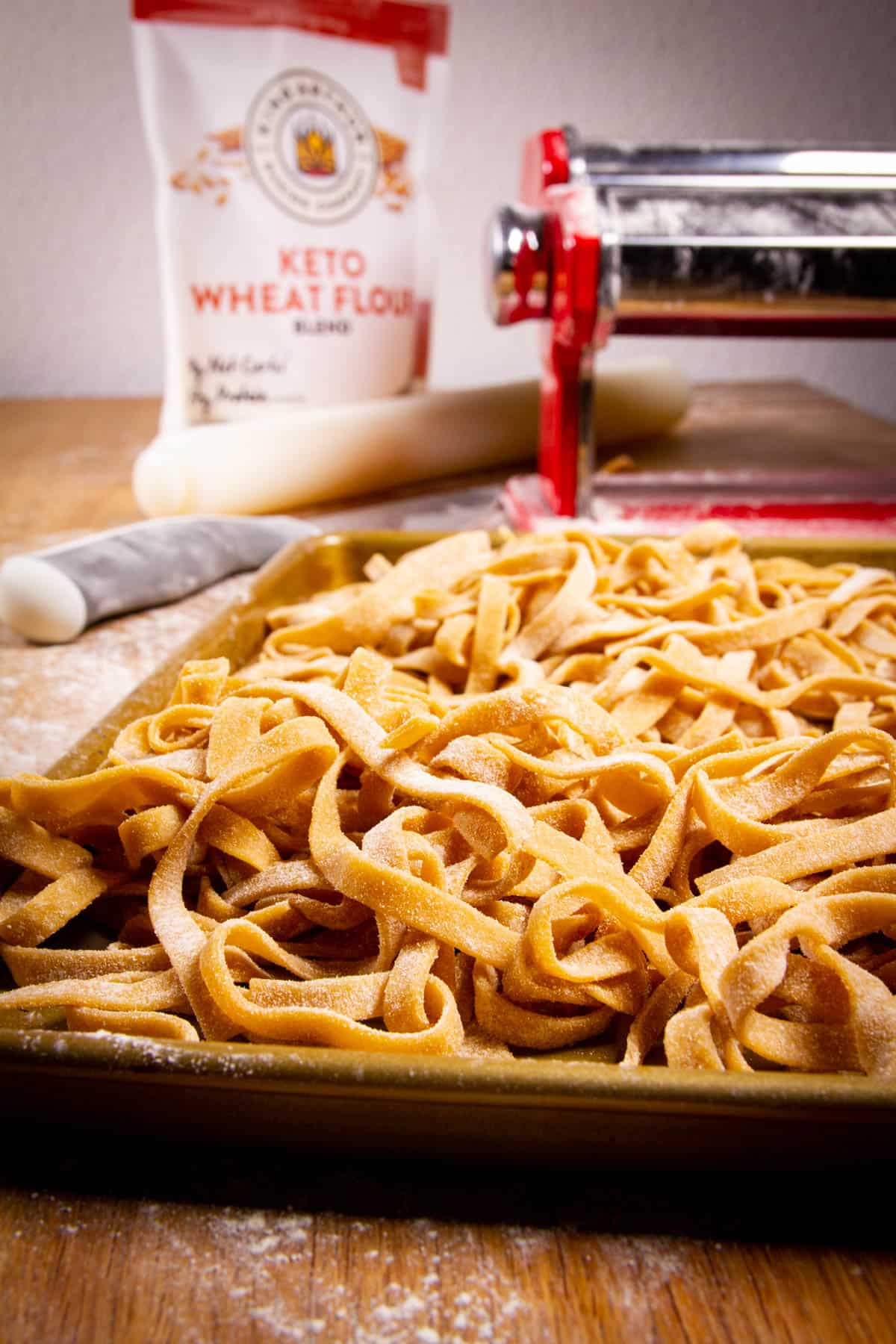 Two Ingredient Keto Pasta (Just Like Real Pasta!)