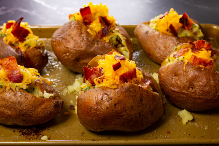 EPIC Traeger Smoked Baked Potatoes (Chef-Made!) - Braised & Deglazed